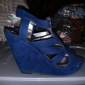 Carlos Santana Wedge Sandals